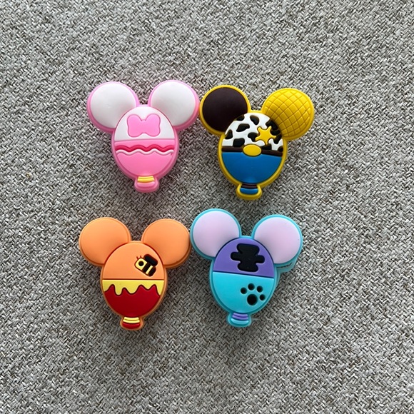 Disney character balloons Jibbitz - Picture 1 of 5